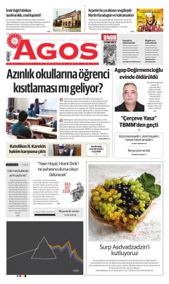 Agos Gazetesi Manşetleri