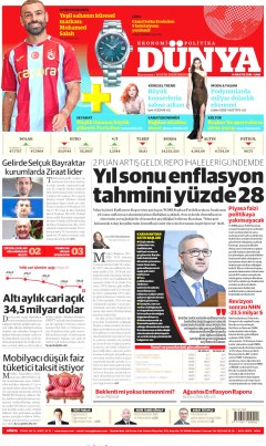 Dünya Gazetesi Manşetleri