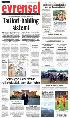 Evrensel Gazetesi Manşetleri
