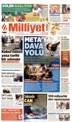 Milliyet Gazetesi Manşetleri