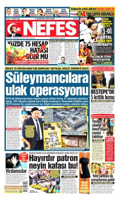 Nefes Gazetesi Manşetleri