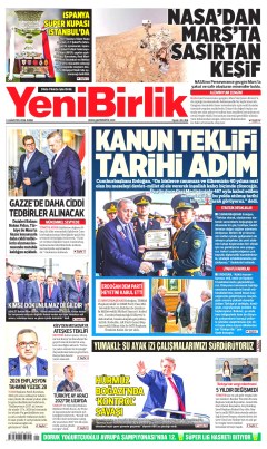YeniBirlik Gazetesi Manşetleri