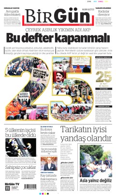 BirGün Gazetesi Manşetleri