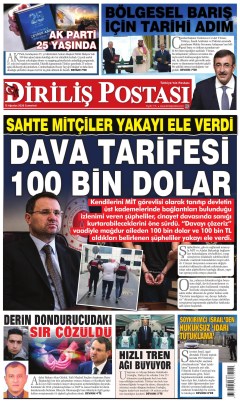 Diriliş Postası Gazetesi Manşetleri
