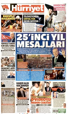 Hürriyet Gazetesi Manşetleri