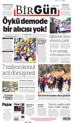 BirGün Gazetesi Manşetleri