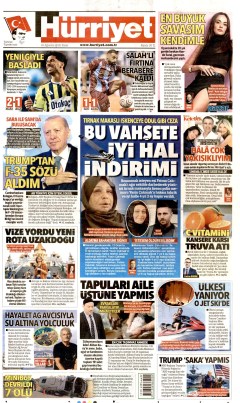 Hürriyet Gazetesi Manşetleri