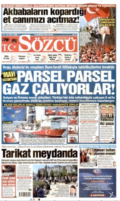 Sözcü Gazetesi Manşetleri