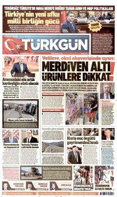 Türkgün Gazetesi Manşetleri