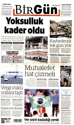 BirGün Gazetesi Manşetleri