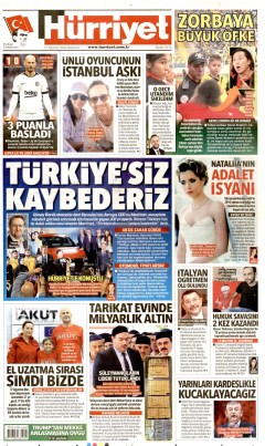 Hürriyet Gazetesi Manşetleri