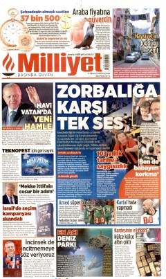 Milliyet Gazetesi Manşetleri