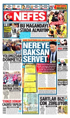 Nefes Gazetesi Manşetleri