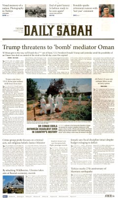 Daily Sabah Gazetesi Manşetleri
