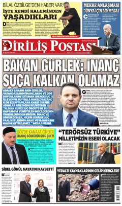 Diriliş Postası Gazetesi Manşetleri
