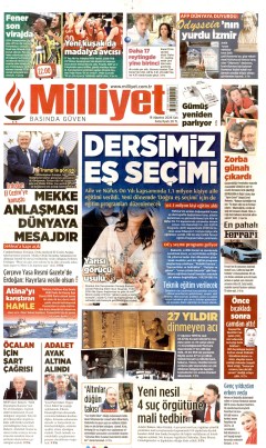 Milliyet Gazetesi Manşetleri