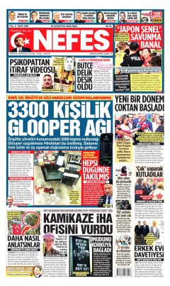 Nefes Gazetesi Manşetleri