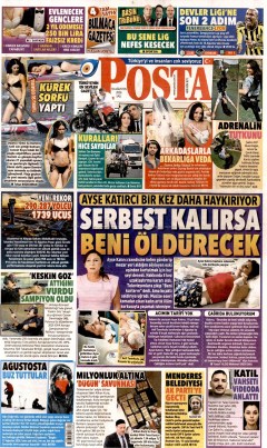 Posta Gazetesi Manşetleri