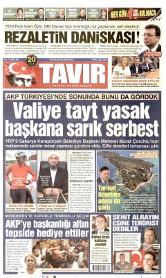 Tavır Gazetesi Gazetesi Manşetleri
