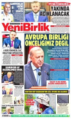 YeniBirlik Gazetesi Manşetleri