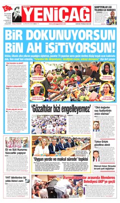 Yeniçağ Gazetesi Manşetleri