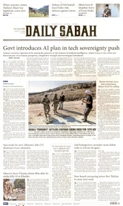 Daily Sabah Gazetesi Manşetleri