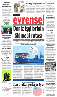 Evrensel Gazetesi Manşetleri