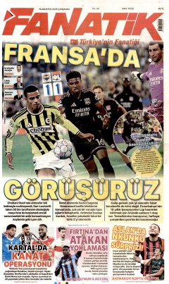 Fanatik Gazetesi Manşetleri