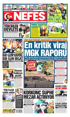 Nefes Gazetesi Manşetleri