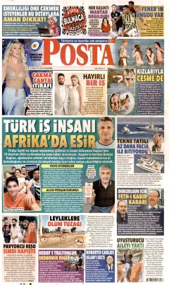 Posta Gazetesi Manşetleri