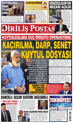 Diriliş Postası Gazetesi Manşetleri