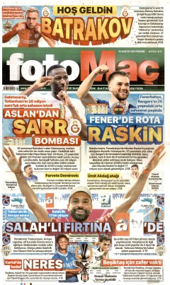 Fotomaç Gazetesi Manşetleri