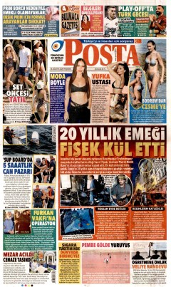Posta Gazetesi Manşetleri