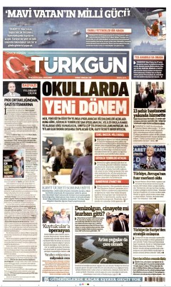 Türkgün Gazetesi Manşetleri