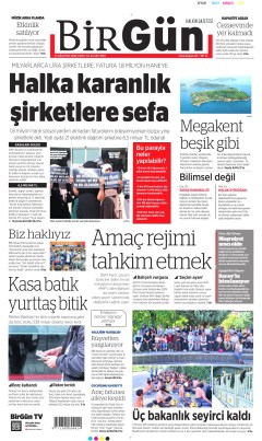 BirGün Gazetesi Manşetleri