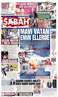 Sabah Gazetesi Manşetleri