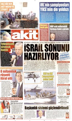 Yeni Akit Gazetesi Manşetleri