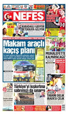 Nefes Gazetesi Manşetleri