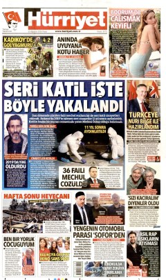 Hürriyet Gazetesi Manşetleri