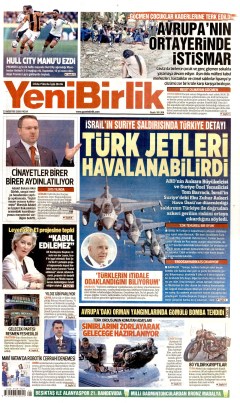 YeniBirlik Gazetesi Manşetleri