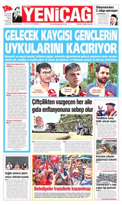 Yeniçağ Gazetesi Manşetleri