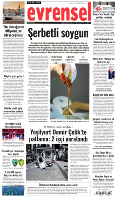 Evrensel Gazetesi Manşetleri