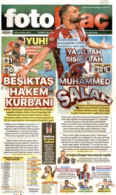 Fotomaç Gazetesi Manşetleri