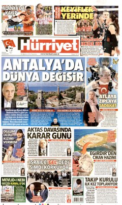 Hürriyet Gazetesi Manşetleri