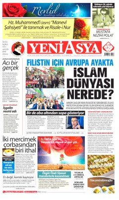 Yeni Asya Gazetesi Manşetleri