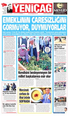 Yeniçağ Gazetesi Manşetleri