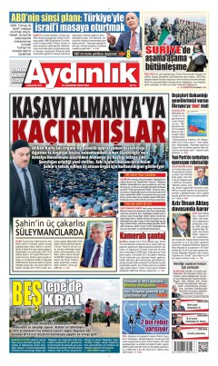Aydınlık Gazetesi Gazetesi Manşetleri
