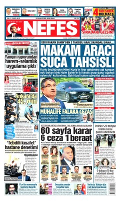 Nefes Gazetesi Manşetleri