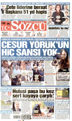 Sözcü Gazetesi Manşetleri