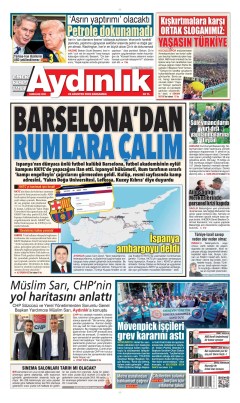 Aydınlık Gazetesi Gazetesi Manşetleri